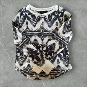 Polo Ralph Lauren Women’s Aztec Thermal Long Sleeve Top